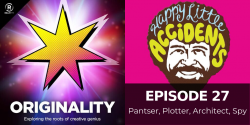Originality podcast episode #29: Pantser, Plotter, Architect, Spy