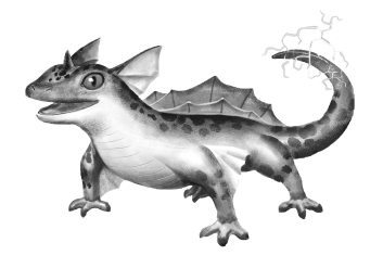 Illustration of an alien pet from Pets in Space 4