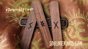 The Weekly Rune, cast for 6 October 2019 on Intentional Insights- by S. Kelley Harrell, Soul Intent Arts #theweeklyrune
