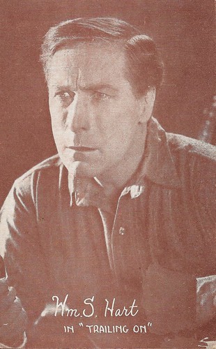 William S. Hart in Trailing On