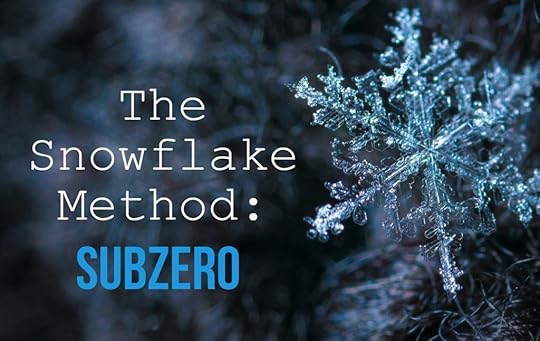 graphic of a snowflake with the words