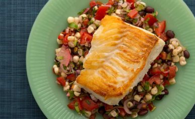 pan seared cod