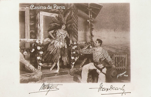 Mistinguett and Max Dearly at the Casino de Paris