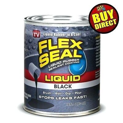 does flex seal work on rv roofs liquid rubber sealant coating large black will roof 1 gal for leaks repair sealing