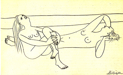 Nudes in Reverie Pablo Picasso