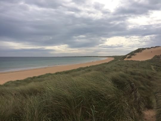 darker skies over the sea