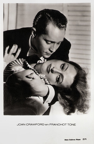 Joan Crawford and Franchot Tone in Dancing Lady (1933)