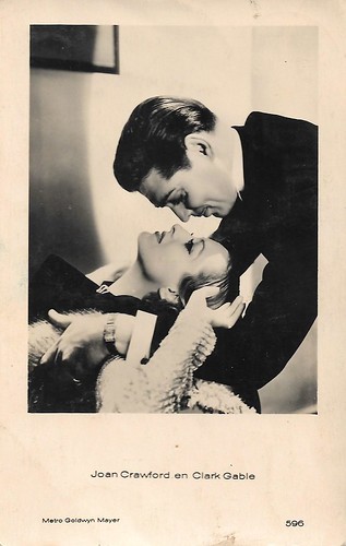 Joan Crawford and Clark Gable in Dancing Lady (1933)