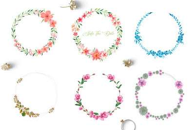 Wreath image 2 from the Hungry Jpeg Freebie of the week