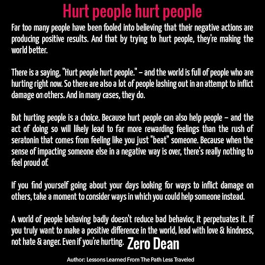Hurt people hurt people