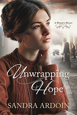Book cover: Unwrapping Hope, A Widow's Might Novella, by Sandra Ardoin