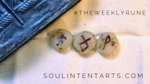 The Weekly Rune, cast for 13 October 2019 on Intentional Insights- by S. Kelley Harrell, Soul Intent Arts #theweeklyrune