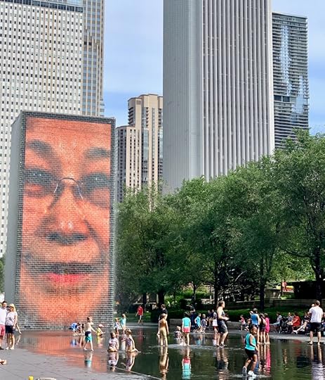 Crown Fountain in Millennium Park is one more reason to slow down and focus in Chicago, America’s Conde Nast Best Big City. (Image © Joyce McGreevy)