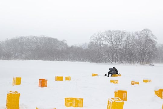 Sapporo,Hokkaido Japan -February 2018 : sweetheart tourists ice fishing on the lake in Hokkaido at japan , landscape; Shutterstock ID 1233991828; Purchase Order: ANA 2019 SP2