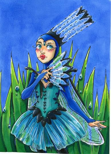 Alcohol marker illustration