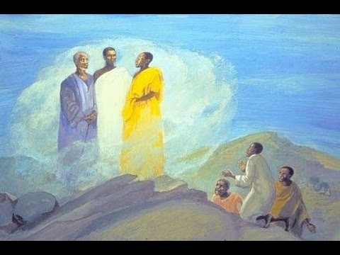 Image result for jesus talks to moses and elijah