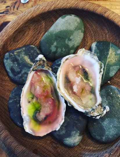 image of oysters at a West Cork restaurant