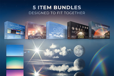 All of the 5 graphic sets included in this bundle