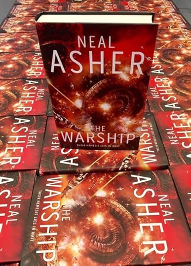 "Seems The warship has hit number 9 on the Bookseller's ebook rankings in its first week. This is for ALL fiction books. Nice."