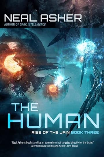 "Ah what the hell. I can always delete this later if I've been premature. Here's the US cover of book 3 of Rise of the Jain: The Human."