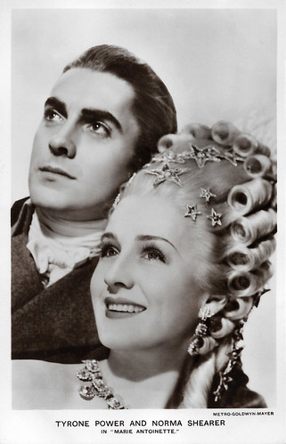 Tyrone Power and Norma Shearer in Marie Antoinette (1938)