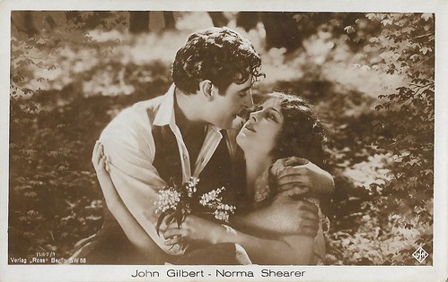 John Gilbert and Norma Shearer in He Who Gets Slapped (1924)