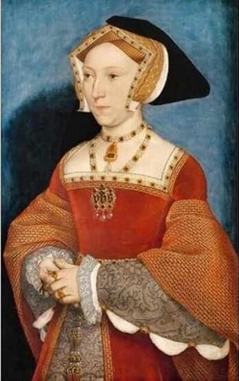 Jane Seymour, Queen of England. Oil on Wood. 1536, by Hans Holbein.
