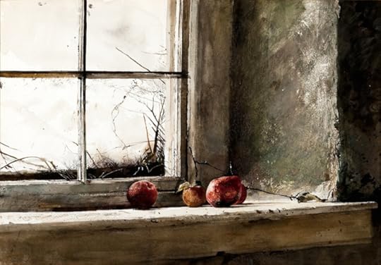 Apples on the Windowsill by Andew Wyeth