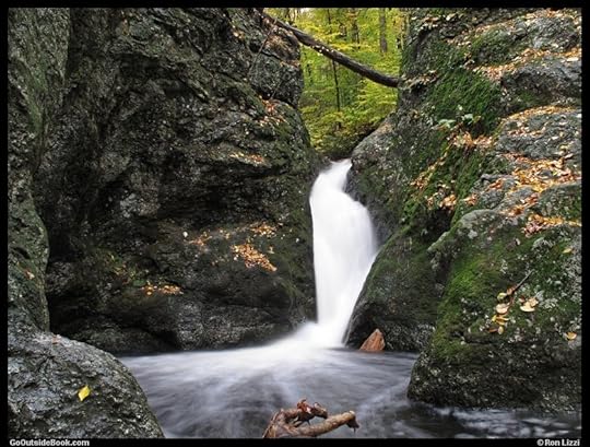 Indian Well Falls in Shelton, Connecticut