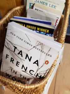 Books in a basket Why Writers Should Read