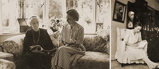 Elizabeth Goudge and her mother in Devon