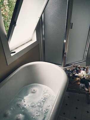 The greatest bath there ever was.