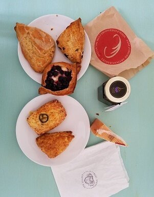 Scones! The jalepeno was my favorite.