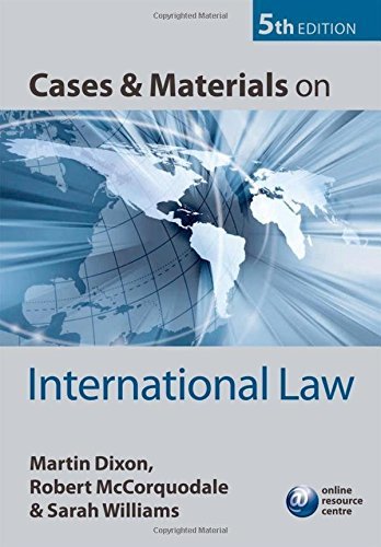 Cases and Materials on International Law