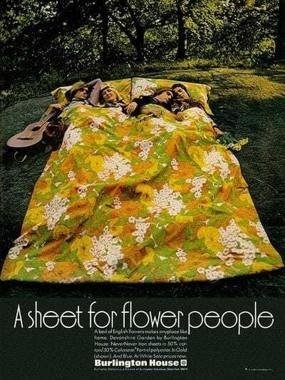 vintage sheets advertisement