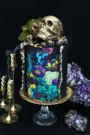 Vanitas Chocolate Cake with Death Wish Coffee Ganache