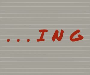 ing words