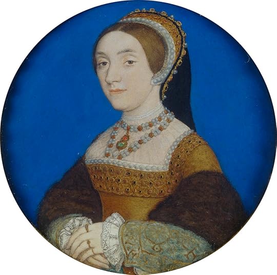 Portrait of a Lady, perhaps Katherine Howard, circa 1540, watercolour on vellum, by Hans Holbein the Younger