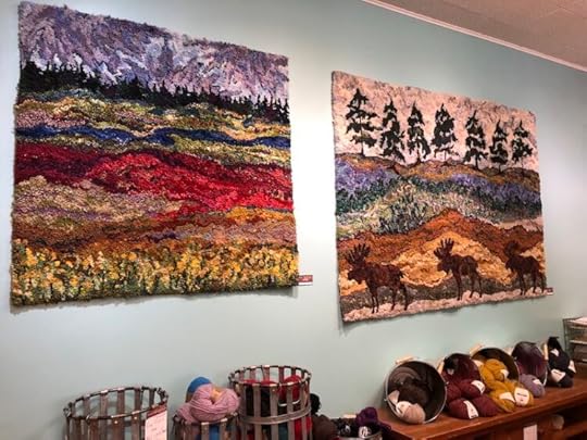 hooked rugs, photo by Jean Mills