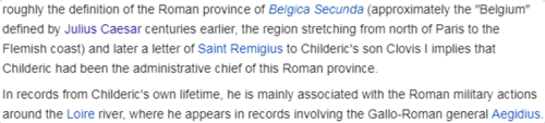 2 Matthew Martin on Twitter It doesn t usually get spelled out this way but the father of Clovis the first french king seems to have been a kind of Roman governor https t co xfhgPnx3V0 Twitter
