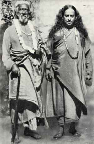 Paramahansa Yogananda was sent to the west by his spiritual teacher Sri Yuketswar