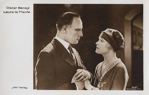 Laura La Plante and Oscar Beregi in Butterflies in the Rain (1926)