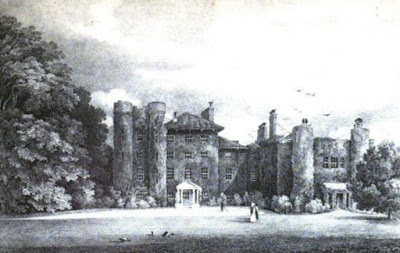 The Oaks from Select Illustrations of the County of Surrey by GF Prosser (1828)