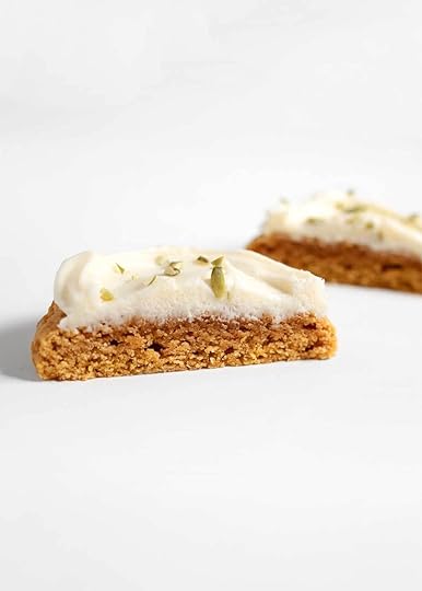 Swig Pumpkin Cookies with cream cheese frosting