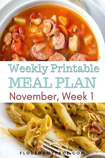 Preview image of November Weekly Meal Plan 1