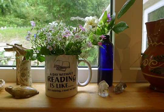 Flowers at the kitchen window