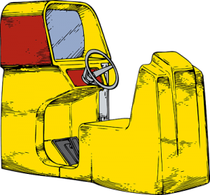 Imagen de un videojuego amarillo.