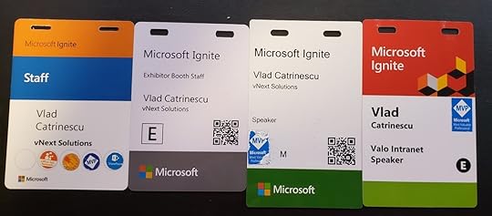 Vlad at Microsoft Ignite 2019