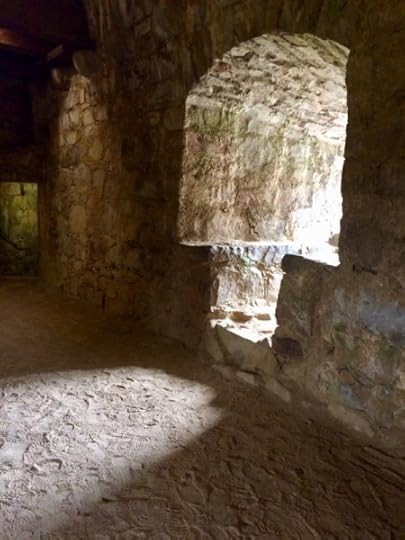 Earthen floor at Drum Castle