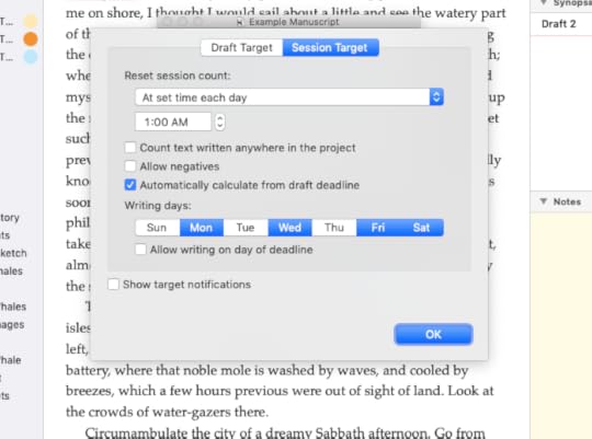 NaNoWriMo Scrivener Tips